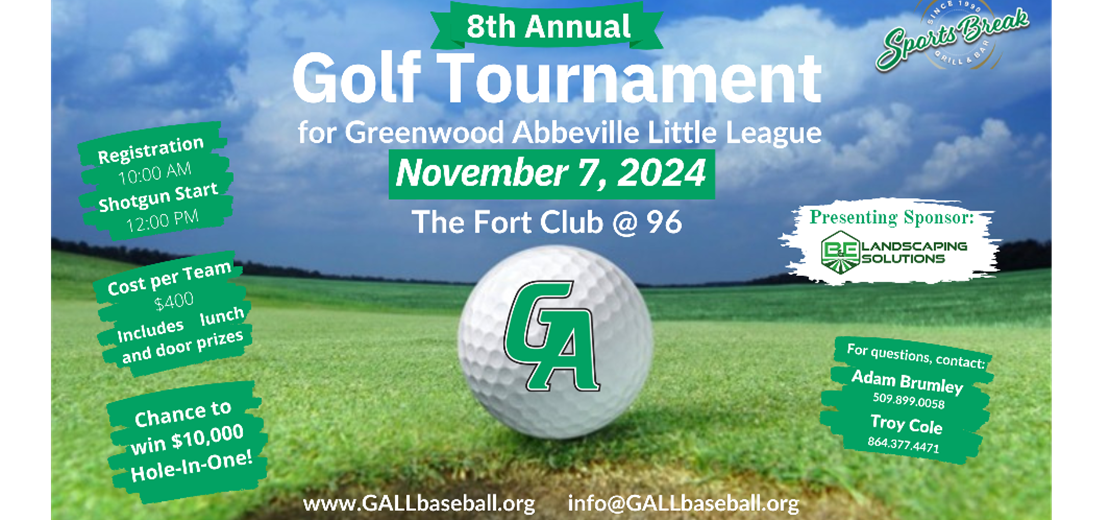 Charity Golf Tournament Rescheduled